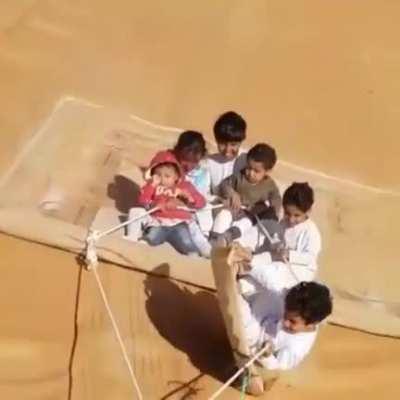 Sand-boarding sounds fun!