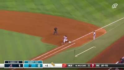 [Highlight] The Braves have executed their first sacrifice bunt of the season in game 161.