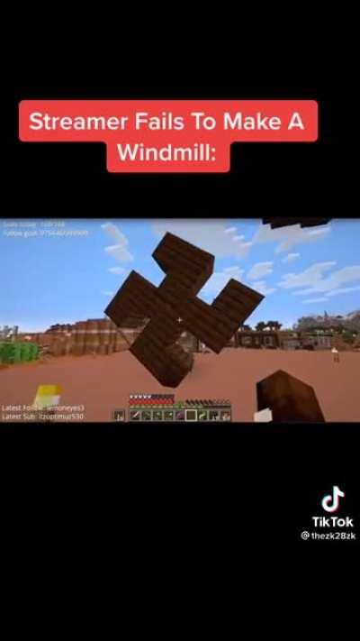 Minecraft windmill