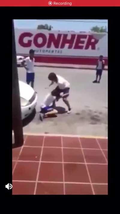 Literally fight porn