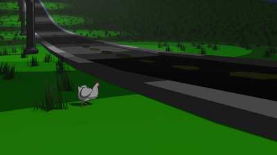Everyone asks why did the chicken cross the road, never how the chicken crossed the road