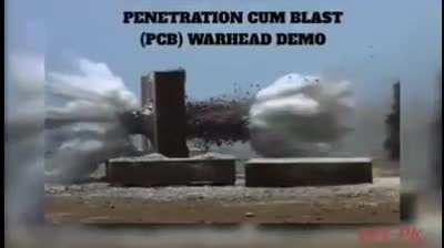 India's new weapon penetration cum blast (PCB)