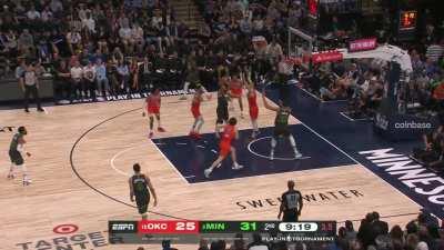 [Highlight] Karl Anthony Towns with the nice spin move plus the and 1!