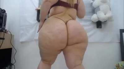 Ass Ass Spread Asshole BBW Big Ass Dancing Pawg SSBBW Thong Porn GIF by creamyx