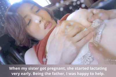 Breastfeeding Brother Japanese Lactating Sister