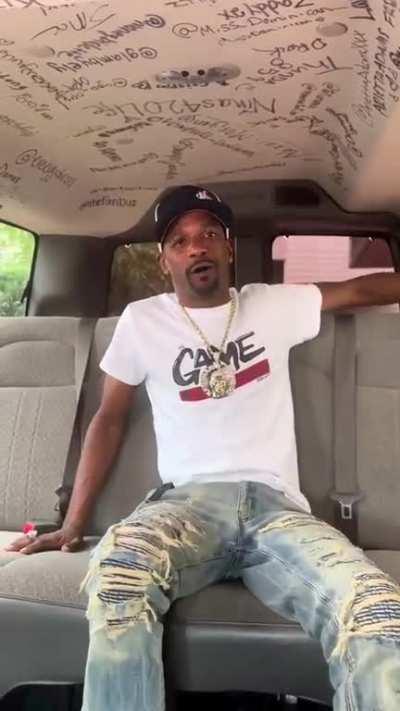 Fuck is uncle Ruckus doing in the Bang Bus😭