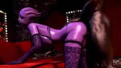 Stripper Asari Gets Fucked (KaminaKirei) [Mass Effect]