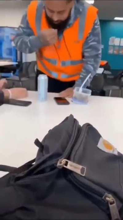 Helping out a choking friend