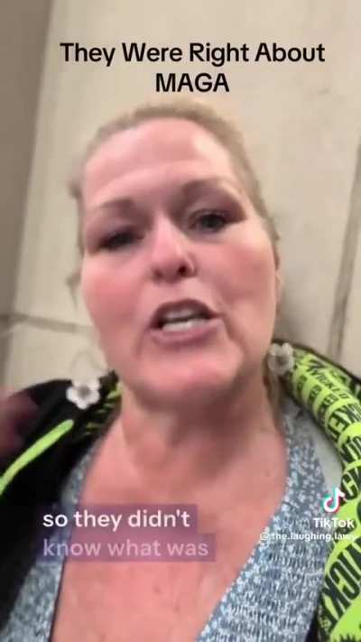 It FINALLY clicks for this MAGA voter. “I was wrong. I just thought we all just wanted lower prices, but they don’t care. They don’t care.”