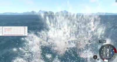 The pigeon can hydroplane if you use the jato mod