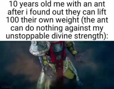 You are strong. But not enough