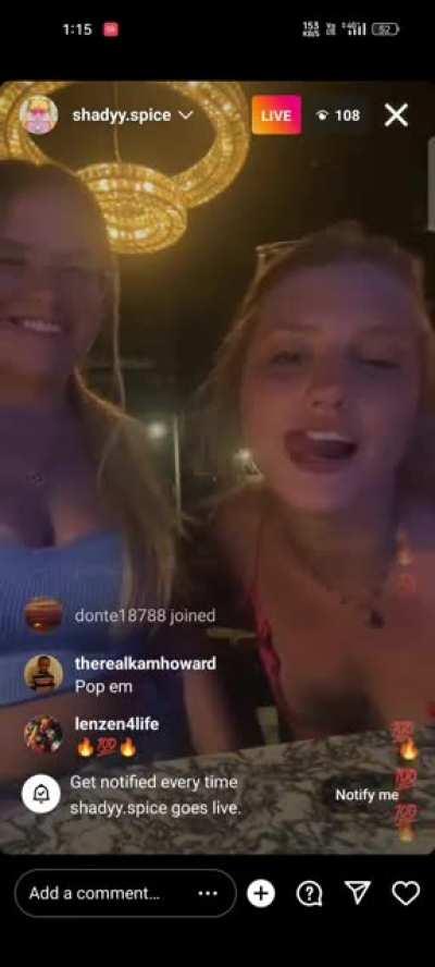 shadyy.spice & her friends.