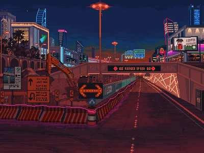 Riyadh in pixel art