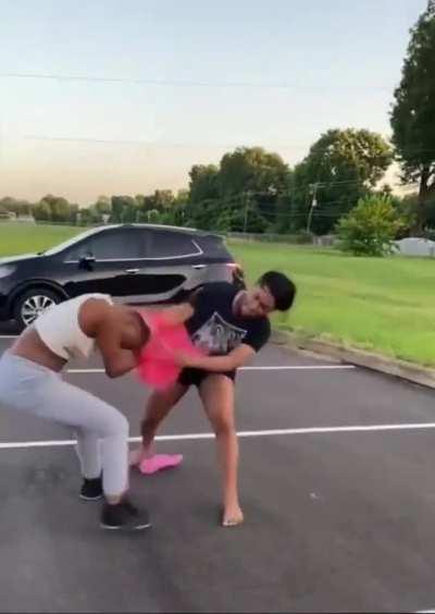 She did not keep her head up