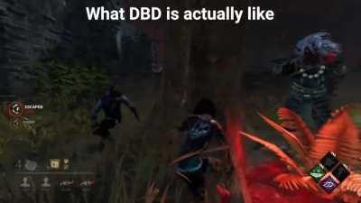 What ppl think dbd will be like, VS what dbd is actually like