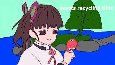 Demon Slayer OP but its low budget (OC)