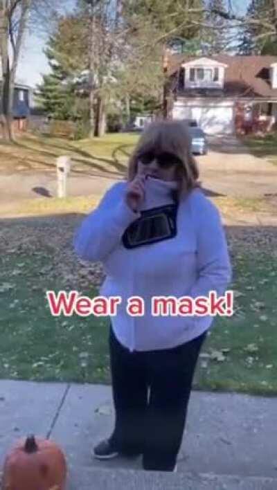 Get off my property!