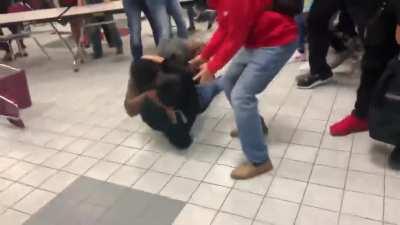 The first of eleven fights in waller highschool today i sadly only have archived footage of this since YouTube deleted it