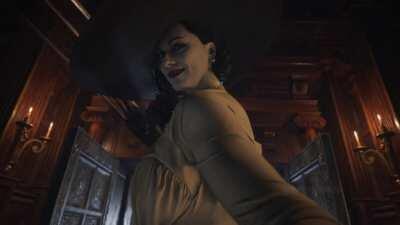 Lady Dimitrescu kills you but you wake up as a prisoner