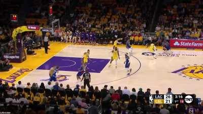 [Highlight] The LA Clippers get a delay of game warning for 