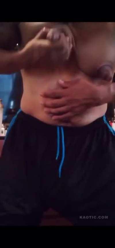 Winner of best nipples contest.