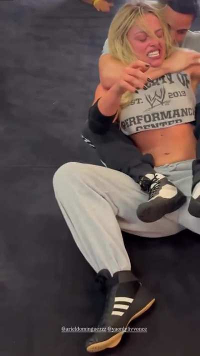 Liv training at The Dungeon yesterday , 3.11.2026