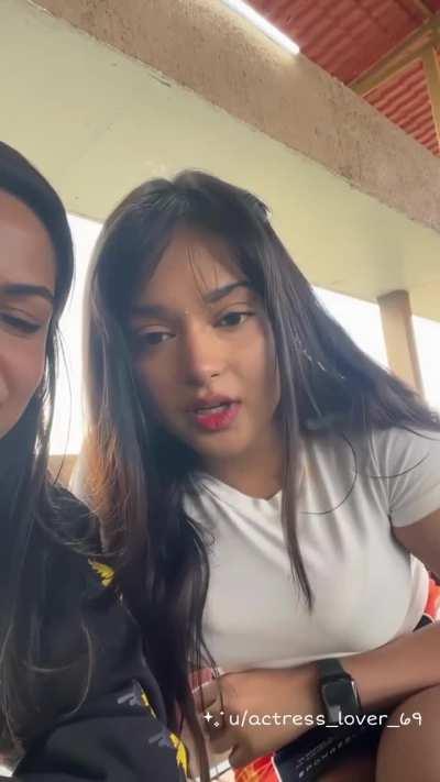 Hot 🥵 Mizo with her visible black bra