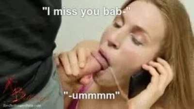 She told you she was having lunch