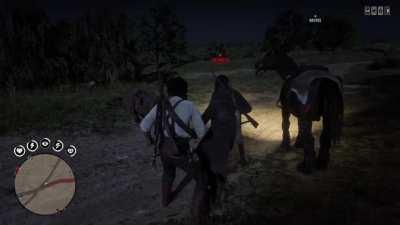 Guy cuts me off, his horse dies, then he wants to get handsy *sigh*