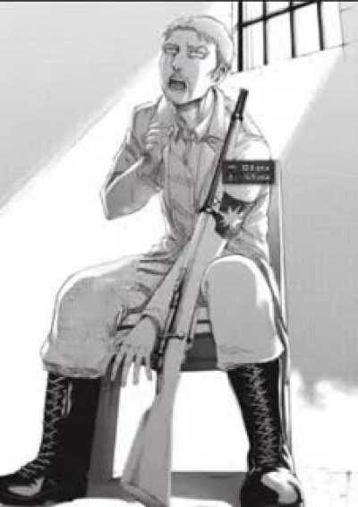 Lainah sad because someone took his gun away 😔