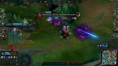 When your opponents don't know how aphelios works..