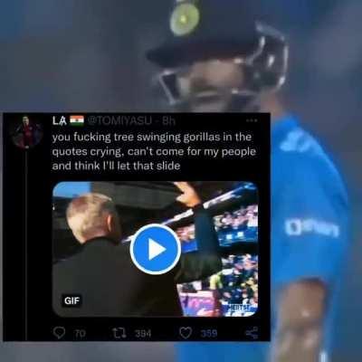 Indians vs blacks on Twitter.. friendly advice 😜 jj you should stop bullying vikk