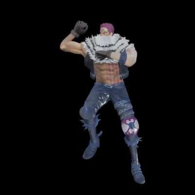 Katakuri after Big mom leaves him to defend Totland