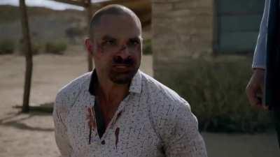 Hector Salamanca becomes a Super Saiyan