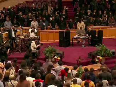 Sunday Service - Ye sampling Ha Ya (Eternal Life) by The Clark Sisters