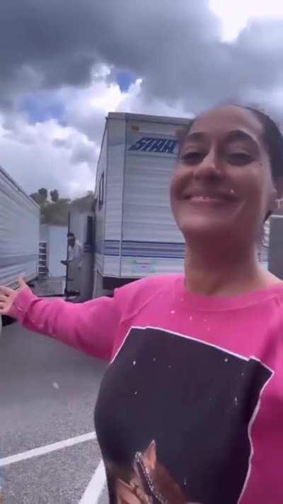 Winter Snow Boob Bounce