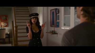 Adria Arjona in another fantastic scene from Hit Man