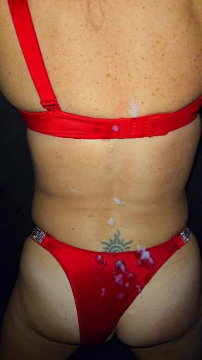 He Soaked my Panties with his Huge Cum Load!