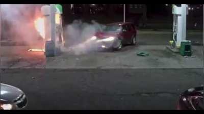 What could possibly go wrong getting gas