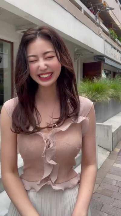 Cute japanese spins around