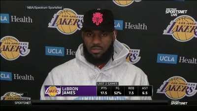 [Highlight] LeBron on the Play-In Tournament: 