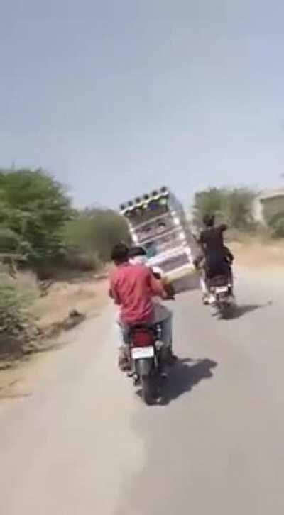 Mobile DJ flipping over music!