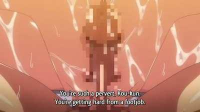 Footjob [Demon Busters OVA]