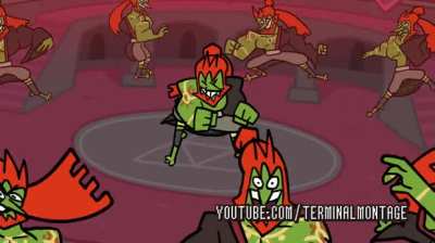 Which character is the equivalent of 