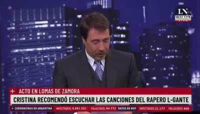 Feinmann reaccionando a L-Gante entra al top de lo mejor del a&ntilde;o.