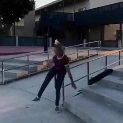 WCGW while skating on a rail