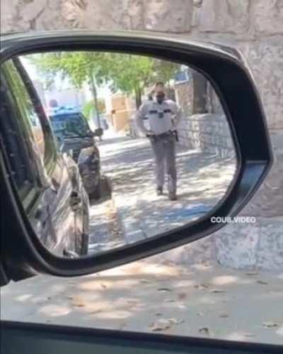 Thanks , I hate cat walking cops