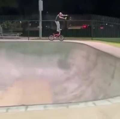 Extra points for wearing a helmet