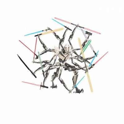 The History of General Grevious' Daily Lightsaber Collection (Days 1-30) by /u/Thibson34