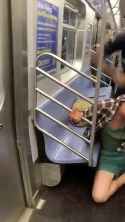 subway fight